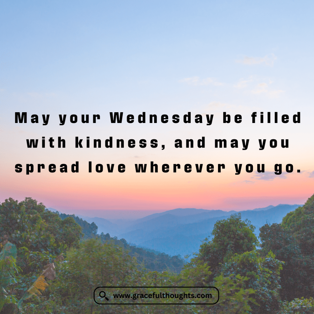 Wednesday blessing
