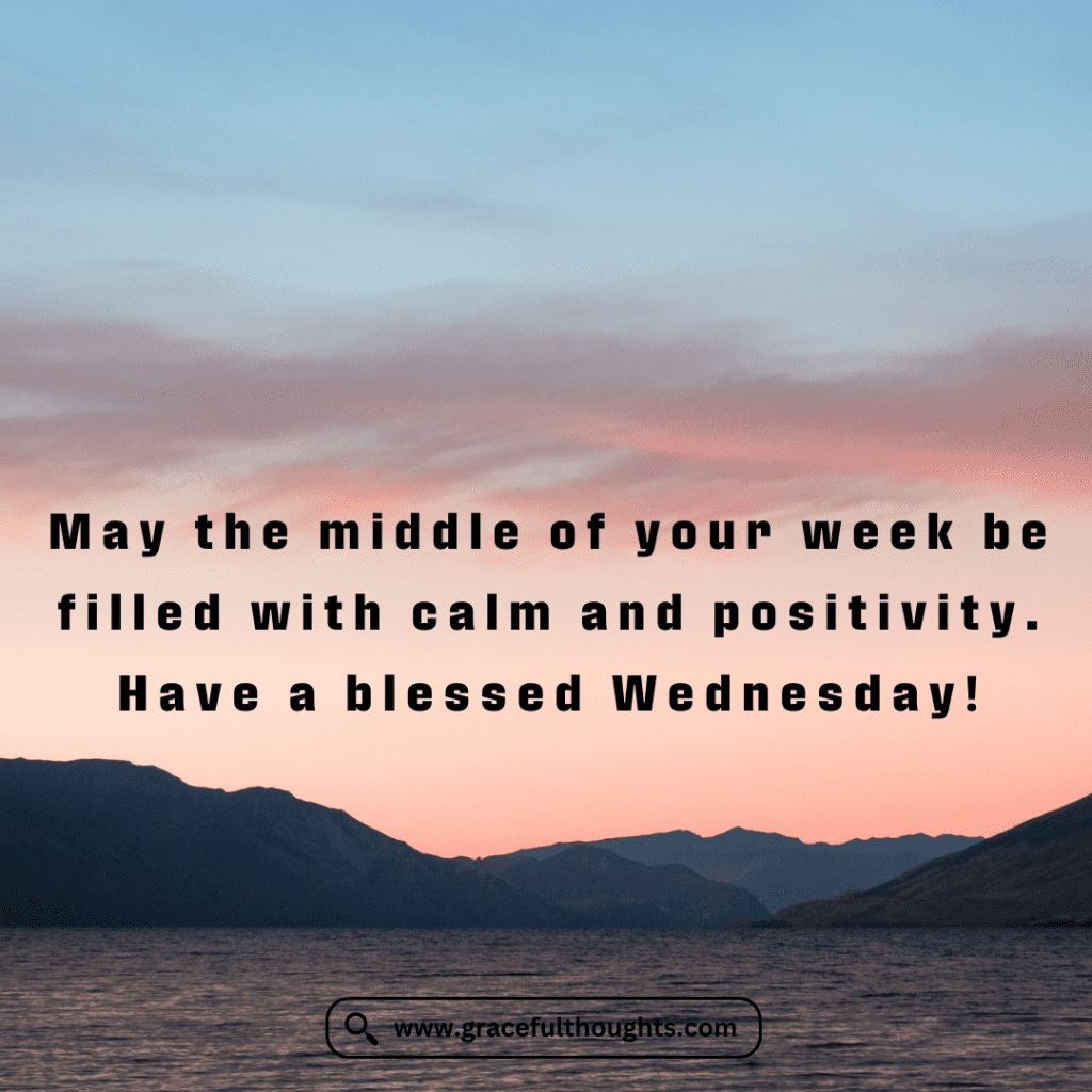 Wednesday blessing